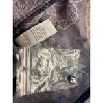 Allison Brittney Floral Print Mini Dress Long Sleeve Tiered Ruffle Tie Details Navy Photo 13