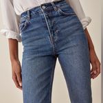 Reformation Liza High Rise Straight Long Jeans. Size 24 Photo 1