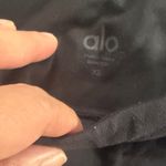 Alo Yoga Black and Tan Mesh Panel Leggings 23” Photo 5