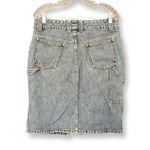 J.Crew Vintage  Front Slit Denim Y2K Midi Skirt Photo 1