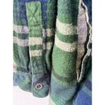 Forever 21  boyfriend Plaid flannel shirt size Large Photo 5