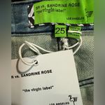 Free People NWT x Sandrine Rose SR The Virgin Label Mid Rise Harem Jeans Size 25 Photo 5