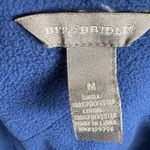 Bit & Bridle  navy blue fleece lined quilted zip up vest w/ pockets size medium Photo 5