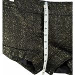 EXPRESS Metallic Tweed Shorts Womens 6 Black Gold Pockets Cuffed Lined Chic Y2K Photo 7