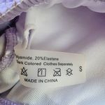 Purple Strapless Bikini Top (S) Photo 4