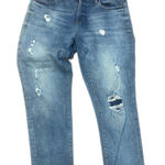 Gap  31r best girlfriend jeans distressed mid rise
Medium wash Photo 0