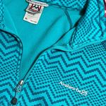 Avalanche  Teal Patterned Zip-Up Jacket Photo 1
