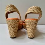 DV by Dolce Vit DV by Dolce Vita Espadrille Orange Wedge Sandals Size 8 Photo 9