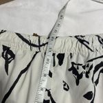 The North Face  Shorts Womens Large White Black Graphic Running Zip Pocket Liner Photo 6