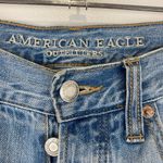 American Eagle  Distressed Vintage Hi-Rise Skinny Jeans Size 4 X-Long Photo 4