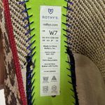 Rothys The Loafer Mocha Spot Leopard Flats Shoes Knit Slip On Round Toe Sz 7 Brown Photo 8