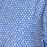 Foxcroft  beautiful blue and white design wrinkle free blouse! Photo 6