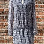 Rory Beca blue abstract printed long sleeved dress / XS / Excellent condition Photo 0