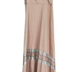 Vassarette Vintage Elegant Blush Pink embroidered stitch negligee/night gown. Photo 1