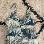 Aerie Tropical Print Wide Leg Jumpsuit Photo 3