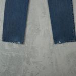 London Jean Loudon Jeans Womens 2 Straight Leg Mid Rise Distressed Button Fly Stretch 29x28 Photo 2