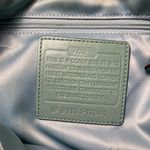 Coach  Audrey seafoam aqua leather tote Photo 4