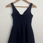 Lulus I Feel Good Navy Blue Skort Mini Dress V Neck Womens Small Flirty Skater Photo 7