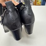 Torrid Black Leather Ankle Boots Womens 8.5W Booties Fall Casual Classic Photo 10