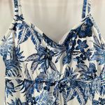 SWIM SOLUTIONS Swimsuit Dress Size 18 Swimdress NWT Blue Empire Floral One Piece Photo 12