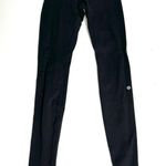 Lululemon Groove Skinny Reversible Black Quilted Waistband Leggings 2 Photo 1