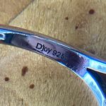 White Buffalo Turquoise Sterling Silver Feather Ring Size 10 Black Photo 5