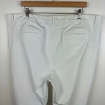 J.Crew Womens Kallie Straight Leg Pant in White Sz 22 Office Neutral Minimalist Photo 5