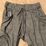 Born szM soft heatheredâgrey drawstring waist ankle band joggers w/pocketsâGUC Gray Size M Photo 4