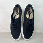 Vans Off the Wall Unisex Black Canvas Low Shoe Size 10.5 or 12 SKU#24648 Photo 4