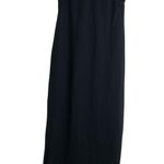 Reformation Bijou Maxi Tank Dress Womens XS Black Organic Cotton Comfort NWT Photo 0