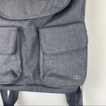 Calia by Carrie Underwood Grey Nylon Fold Over Backpack Gray Photo 11