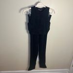 Maniere De Voir  Knitted High Waisted Leggings Black Size L New Photo 8