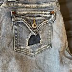 Miss Me Lucille Bootcut Yellow Embroidery Light Wash Size 28 Photo 1