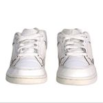 Nike  Son Of Force White On White Leather Low Top Sneakers Photo 5