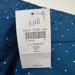 J. Jill Wearever Navy Polka Dot Crop Pants Blue Size undefined Photo 5