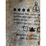 Neon Buddha Shirt Women Small Gray White‎ Striped Long Sleeve Tee Athleisure Photo 8