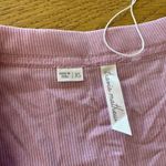 Travis Mathew Travis Matthew Butterfly Beach Ribbed Top in Orchid Bouquet Pink - NWT Photo 1