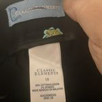 Classic Elements Black  Pants with Colorful Embroidered butterflies 12 Photo 4