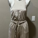 ZARA  beige sleeveless jumpsuit Photo 2
