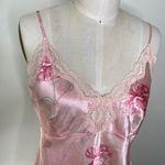 gilligan and o'malley Vintage 90s Gilligan & O’Malley Fairy Floral Lace Chemise Slip Nightie Sz S Photo 1