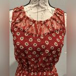 Maude NWT  floral short dress size Small  sleeve less Photo 2