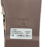 Schutz  Ohanna Leopard Print Canvas Espadrilles Slip On Neutal Size 10 Photo 10