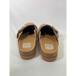 Dolce Vita Women's Clogs Mules Shoes Gold Buckle Slip On Boho Festival Tan Sz 7 Photo 4