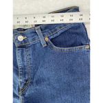 Levi's Womens's Classic 512 Slim tapered medium jeans raw hem sz 10M Photo 1