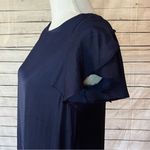 Naked Zebra  Navy Dress with Bow Detail Size Small Photo 2