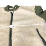 ASTR  the Label Tegan Mixed Media Jacket Olive & Cream NEW Size large Photo 9