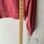 Rivet & Thread Sweatshirt Womens Small Crewneck Pullover Modal Blend Made in USA Red Photo 1