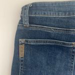 Paige Bobby Cutoff Jean Shorts Stretch Denim Medium Wash Size 26 Photo 6