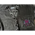 Vintage Natalie's‎ Creations Night shirt in black, size M Black Size M Photo 4