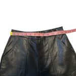 Princess Polly  Encore Faux Leather Black Pants Photo 7